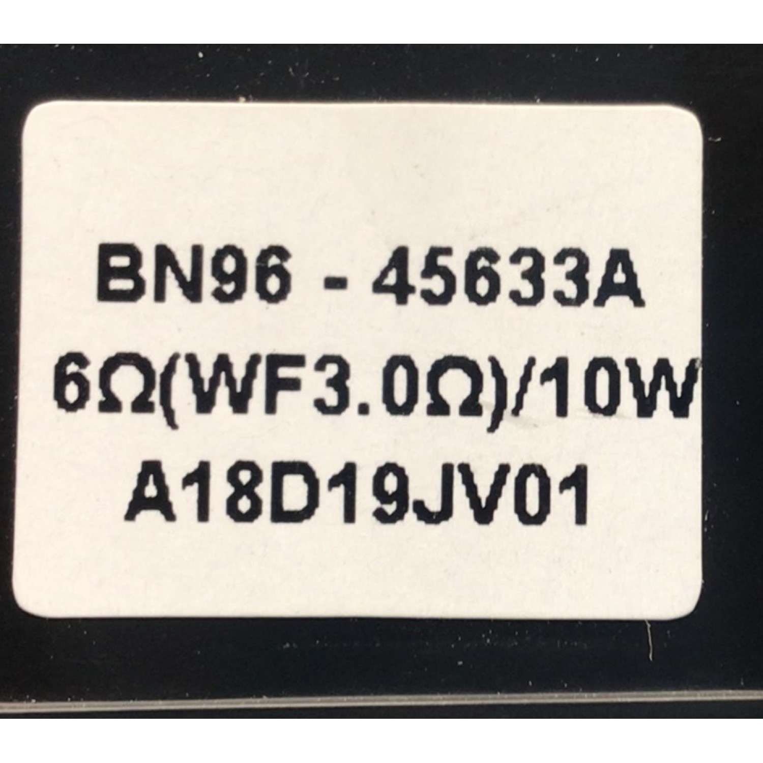 BOCINAS PARA TV SAMSUNG / NUMERO DE PARTE BN96-45633A / BN63-17498X001 / NU8000 / 6Ω(EF3.0Ω)/10W / BN9645633A / MODELO QN55Q8FNBXZA AA01	 - Imagen 2